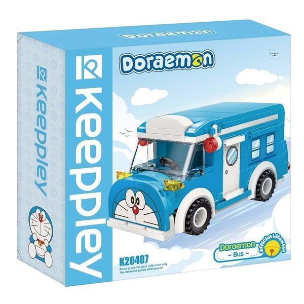  Đồ chơi lắp ráp xếp hình Keeppley Doraemon Bus K20407 