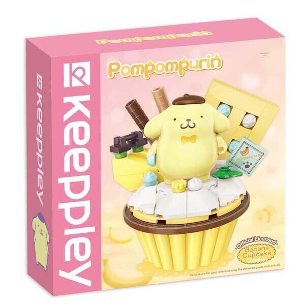 Đồ chơi lắp ráp Keeppley Sanrio Banana Cupcake Pompompurin K20816 dễ thương đẹp mắt chất lượng tốt nhựa ABS an toàn chính hãng giá rẻ mua làm quà tặng trang trí trưng bày sưu tầm