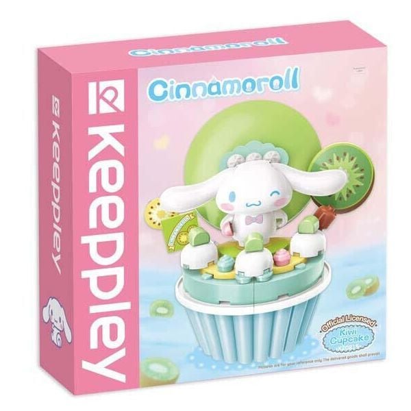 Đồ chơi lắp ráp Keeppley Sanrio Kiwi Cupcake Cinnamoroll K20815 dễ thương đẹp mắt chất lượng tốt nhựa ABS an toàn chính hãng giá rẻ mua làm quà tặng trang trí trưng bày sưu tầm
