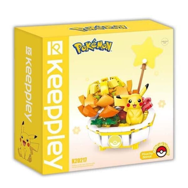 Đồ chơi lắp ráp xếp hình Keeppley Pokemon Bonsai Pikachu K20217 dễ thương đẹp mắt chất lượng tốt nhựa ABS an toàn chính hãng giá rẻ mua làm quà tặng trang trí trưng bày sưu tầm