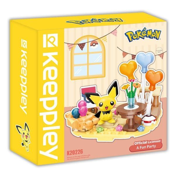  Keeppley Lovely Pokemon Days - Pichu A Fun Party K20226 