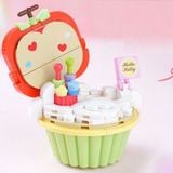  Keeppley Sanrio Apple Cupcake Hello Kitty K20813 