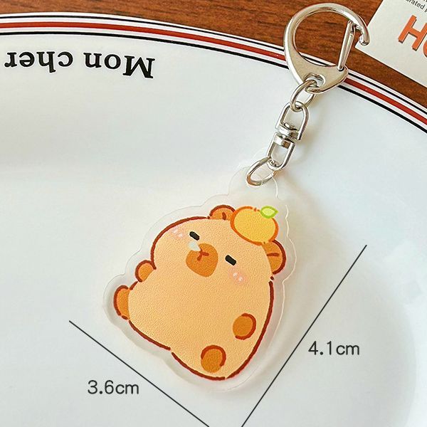  Móc khóa nhựa hình chuột lang nước Capybara Vol 1 