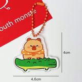  Móc khóa nhựa hình chuột lang nước Capybara Vol 2 