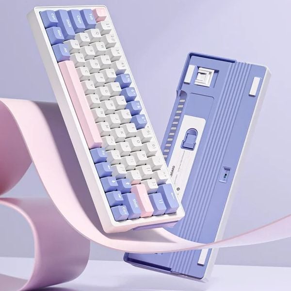 Bàn phím cơ Zifriend ZA63 Pro Purple Hot Swap 