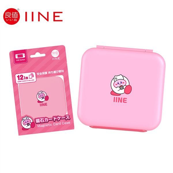 Shop bán Hộp đựng băng game Nintendo Switch nắp từ tính 12 ngăn IINE - Kirby giá rẻ TPHCM