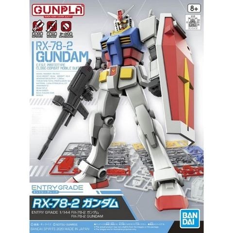 Cửa hàng Gundam mô hình Gundam RX-78-2 Entry Grade chính hãng Bandai giá rẻ