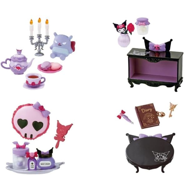 M?? h??nh Kuromi's Gothic Room Blind Box ch??nh h??ng Re-Ment ??? nShop ...