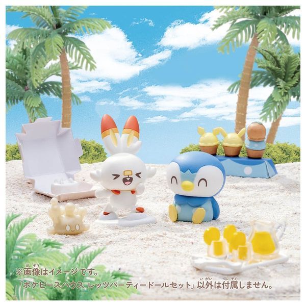  Pokemon Pokepeace House Let's Party Doll Set 