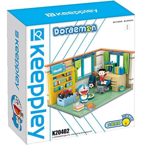  Mô hình khối gạch Keeppley Doraemon Phòng Nobita K20402 