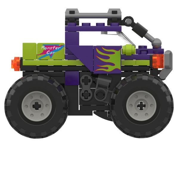  Mô hình lắp ráp Jaki Monster Truck RG Purple 