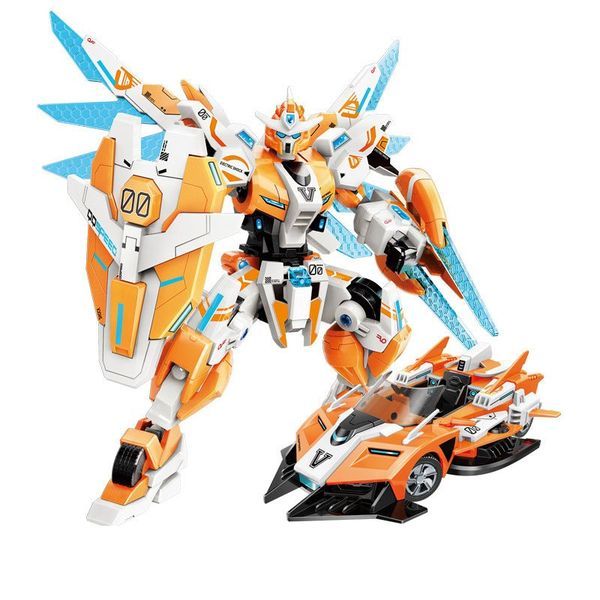 Mô hình lắp ráp robot Ngự Hoàng Khải Giáp kèm xe đua QQ Speed đồ chơi đẹp mắt chất lượng tốt giá rẻ quà tặng bé nhỏ trẻ em con cái người lớn sưu tầm trưng bày trang trí