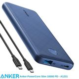  Pin sạc di động Anker PowerCore Slim 10000 PD B2C - UN Deep-Sea Indigo Iteration - A1231 