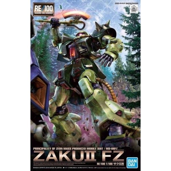 Zaku II FZ (RE/100) - Mô hình Gundam chính hãng Bandai