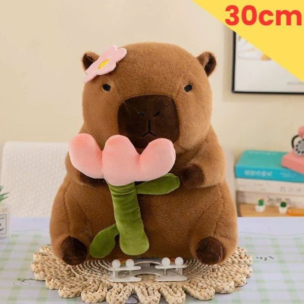  Gấu bông chuột lang nước Capybara 30cm đáng yêu 