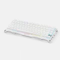 Bàn phím cơ GravaStar Mercury K1 Lite Snow White