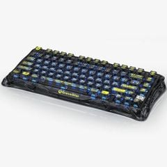 Bàn phím cơ GravaStar Mercury K1 Lite Transparent Black