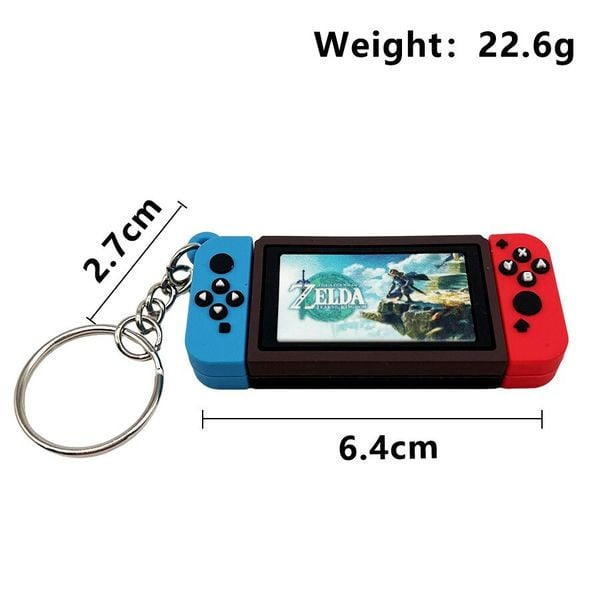 Móc khóa cao su mô hình Nintendo Switch Zelda Tears of the Kingdom Có bán tại nShop ship Toàn Quốc