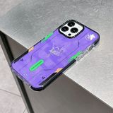  Case ốp trong suốt Evangelion Unit-01 cho iPhone 15/Plus/Pro/Pro Max 