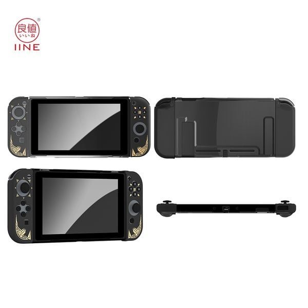 Case Joy-con kèm ốp lưng trong suốt Nintendo Switch IINE Monster Hunter chính hãng phân phối