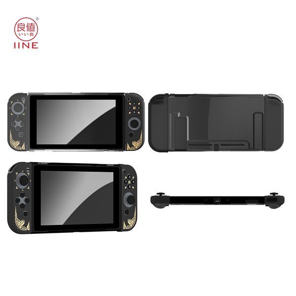  Case Joy-con kèm ốp lưng trong suốt Nintendo Switch IINE - Monster Hunter 