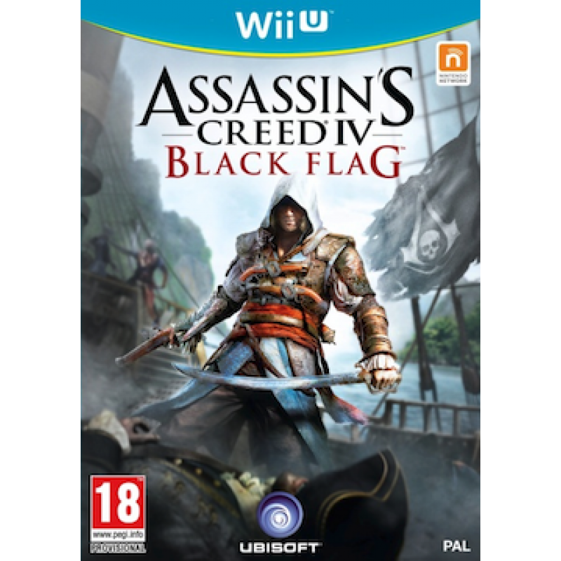 Game ASSASSIN'S CREED IV: BLACK FLAG cho máy Wii U – nShop Game