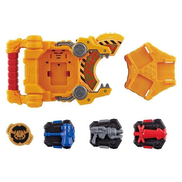  Đồ chơi siêu nhân Kamen Rider Geats DX Powered Builder Buckle & Gigant Buckle Set 