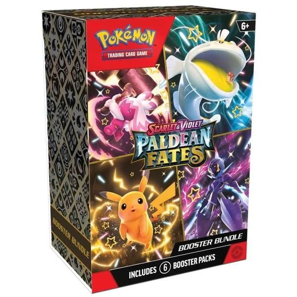  PP46 Pokemon TCG Scarlet & Violet Paldean Fates Booster Bundle 