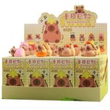  Hộp Mù Capybara Đồ Ăn Hàng Đầu Blind Box 