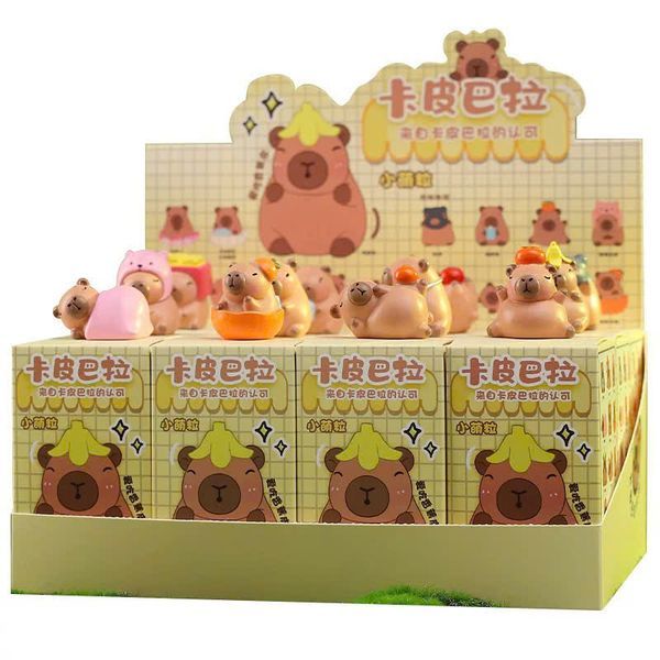  Hộp Mù Capybara Đồ Ăn Hàng Đầu Blind Box 