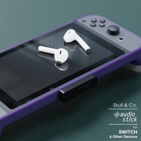  Audio Bluetooth Adapter Skull & Co Nintendo Switch PS5 