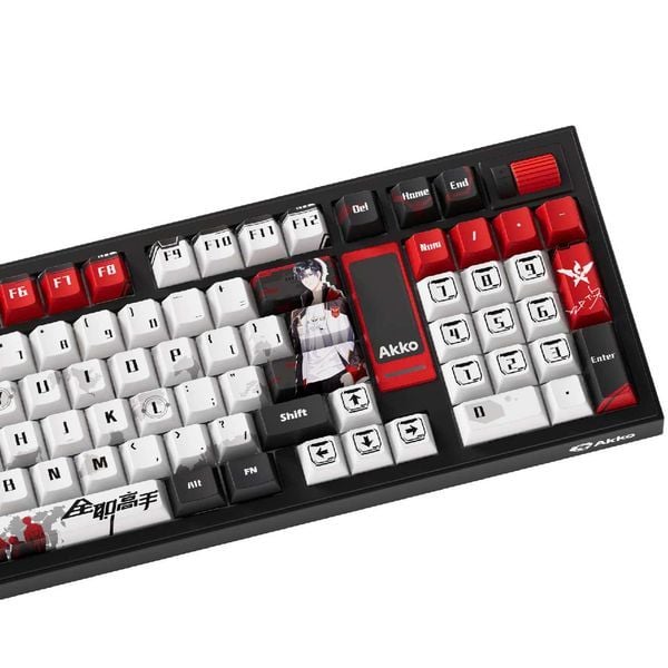  Bàn phím cơ AKKO 5098B King's Avatar Ye Xiu RGB Hot Swap Akko V3 Piano Pro 