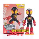  Blokees Spidey & His Amazing Friends Level 02 Miles Web-Spinners Suits 