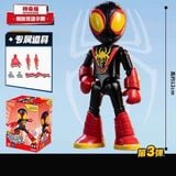  Blokees Spidey & His Amazing Friends Level 02 Miles Web-Spinners Suits 