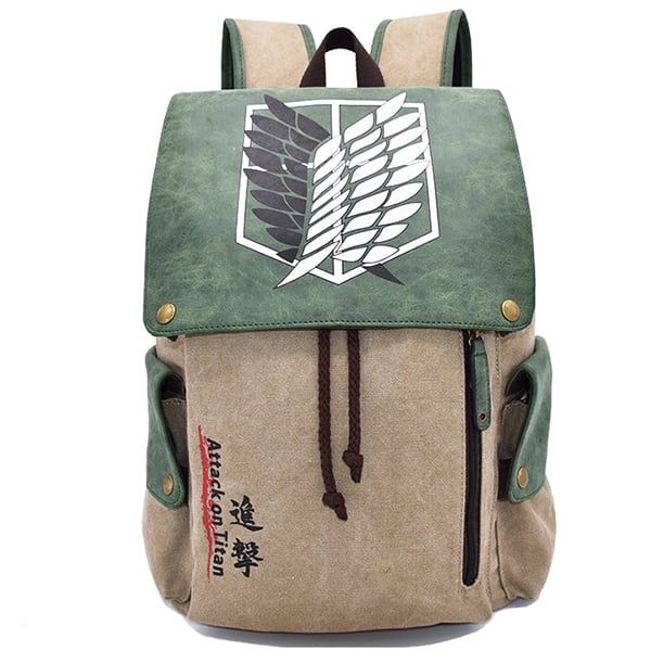 Balo vải bố giả da cao cấp One Piece đẹp mắt chất lượng tốt bền chắc