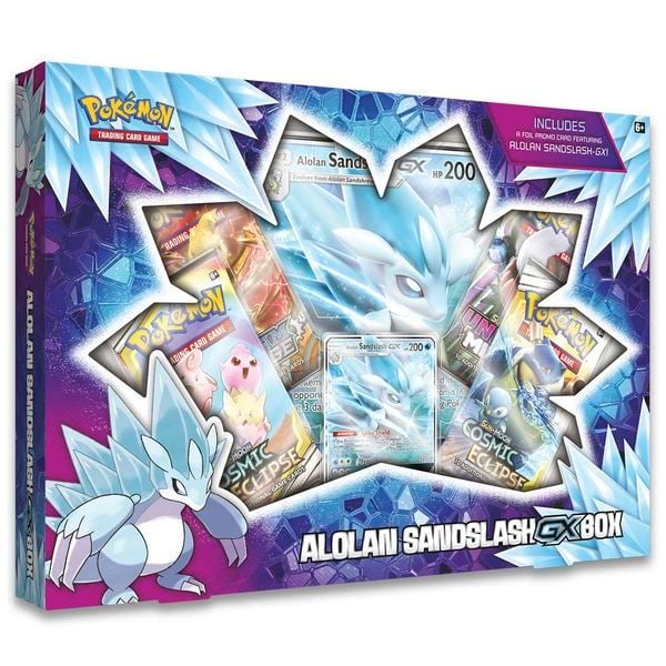 Thẻ Bài Pokemon Alolan Sandslash-GX Box