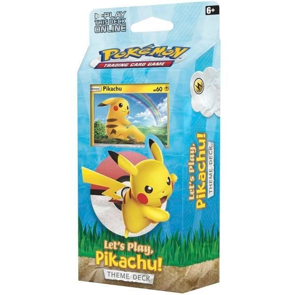 Bộ bài Pokemon Let's Play, Pikachu! Theme Deck chính hãng siêu hay