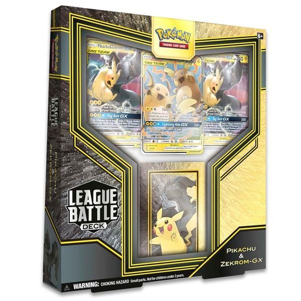 Thẻ Bài Pokemon Pikachu & Zekrom-GX League Battle Deck