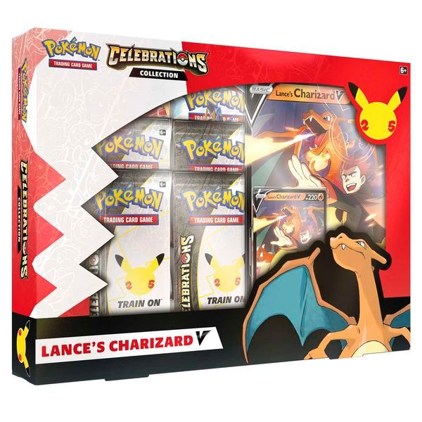  PB146 - Thẻ bài Pokemon TCG Celebrations Collection Lance's Charizard V 