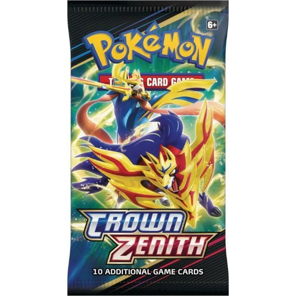 thẻ bài Pokemon TCG Crown Zenith Booster Pack chính hãng