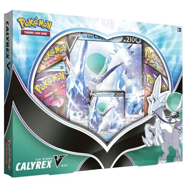  PB143 - Thẻ bài Pokemon TCG Ice Rider Calyrex V Box 