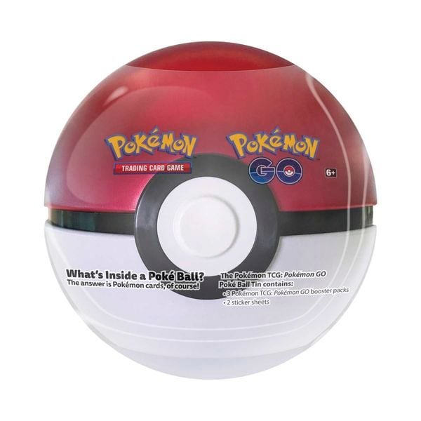 Thẻ bài Pokemon TCG Pokemon GO Poke Ball Tin chính hãng