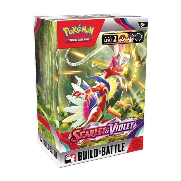 Bài Pokemon TCG Scarlet & Violet Build & Battle Box chính hãng