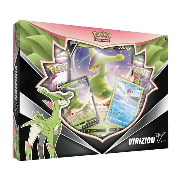 Bài Pokemon TCG Virizion V Box chính hãng