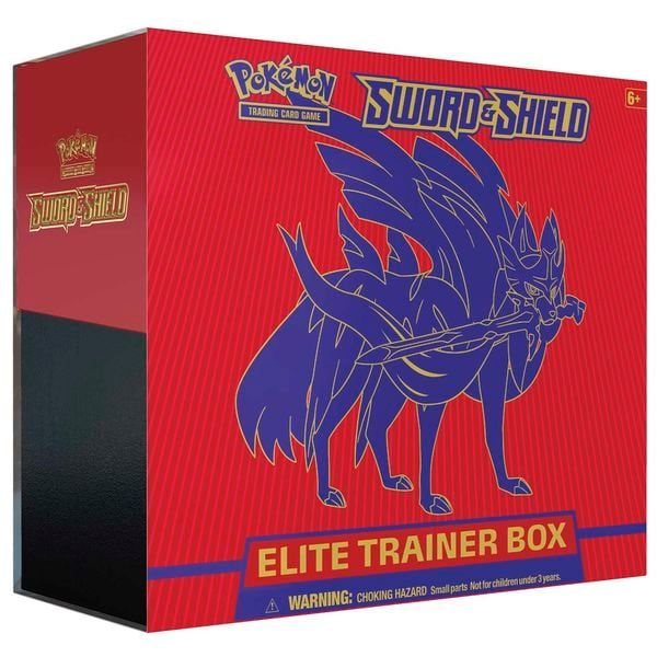 Bài Pokemon Sword & Shield Elite Trainer Box (Zacian) siêu mạnh