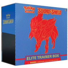PE29 - Bài Pokemon Sword & Shield Elite Trainer Box (Zamazenta)