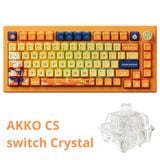  Bàn phím cơ AKKO 5075B Plus Dragon Ball Super – Goku - Multi-modes / RGB / Hotswap / Gasket mount / AKKO CS switch Crystal 