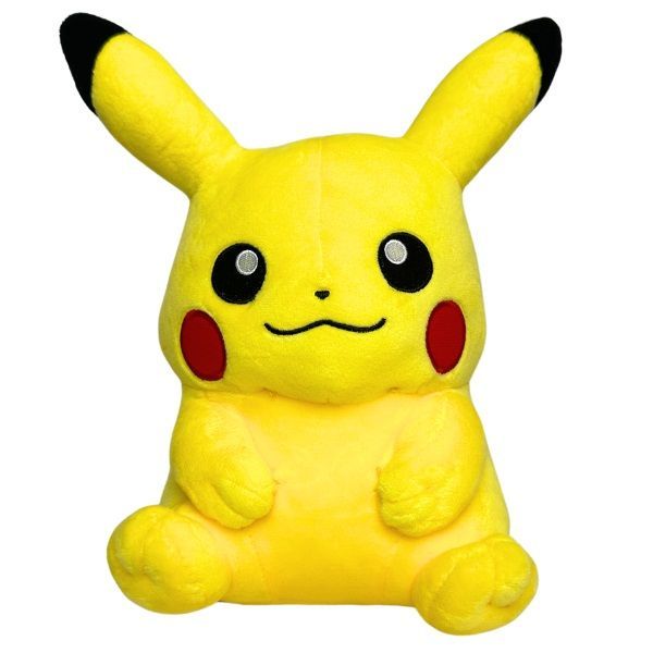  Thú bông Pokemon Pikachu ngồi dễ thương 20cm - Hàng bản quyền chính hãng 