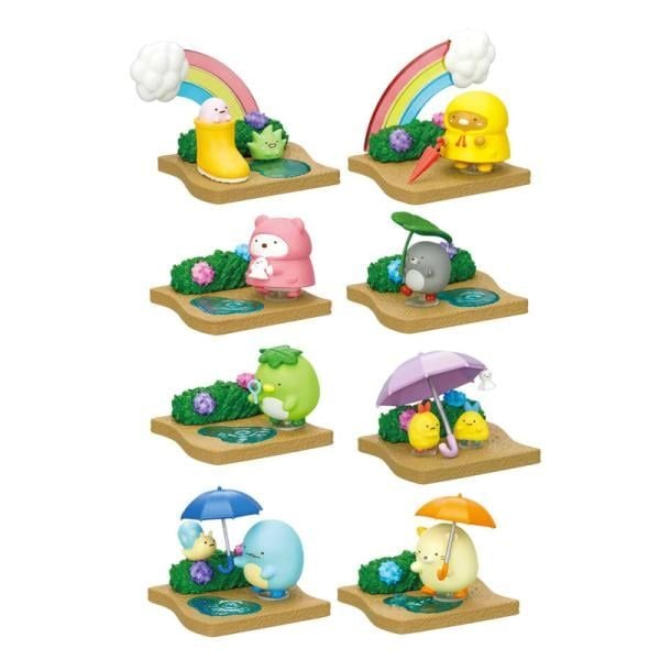  Sumikko Gurashi Walking on a Rainy Day - Re-Ment Blind Box 