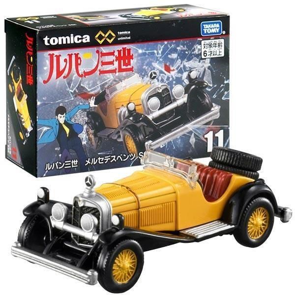 Tomica No. 11 Lupin the Third Mercedes-Benz SSK Premium Unlimited 